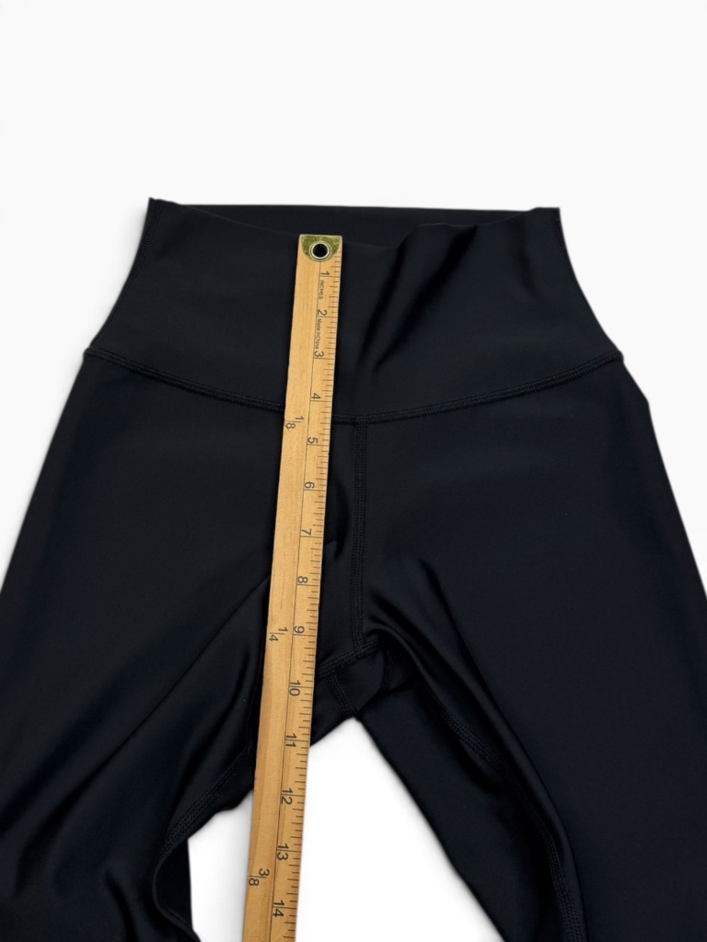 Alo Yoga 7/8 High-Waist Airlift Legging Small Black Sculpting Yoga Preloved - Picture 6 of 7